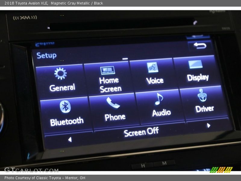 Magnetic Gray Metallic / Black 2018 Toyota Avalon XLE