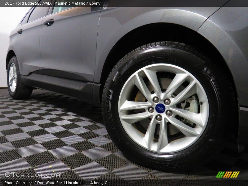 Magnetic Metallic / Ebony 2017 Ford Edge SEL AWD