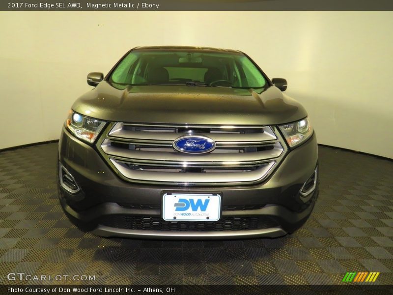 Magnetic Metallic / Ebony 2017 Ford Edge SEL AWD