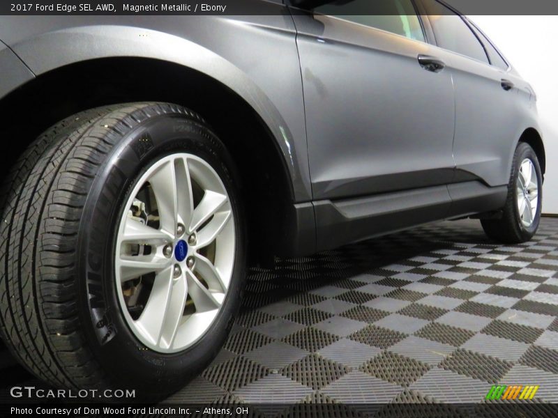 Magnetic Metallic / Ebony 2017 Ford Edge SEL AWD