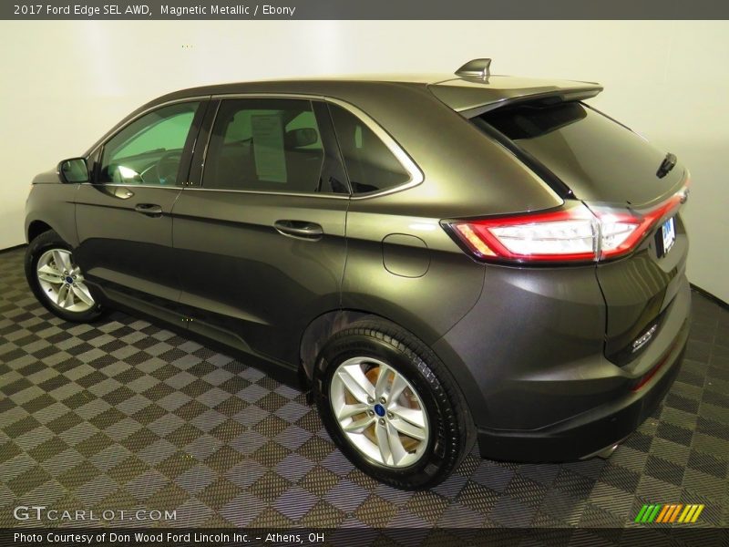 Magnetic Metallic / Ebony 2017 Ford Edge SEL AWD