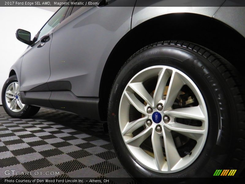Magnetic Metallic / Ebony 2017 Ford Edge SEL AWD