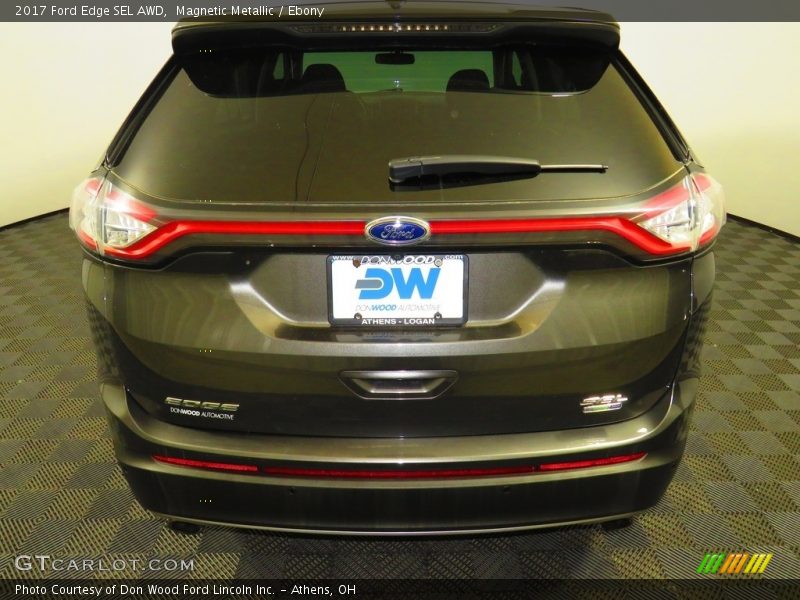 Magnetic Metallic / Ebony 2017 Ford Edge SEL AWD