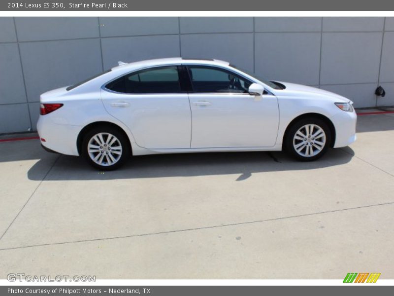 Starfire Pearl / Black 2014 Lexus ES 350