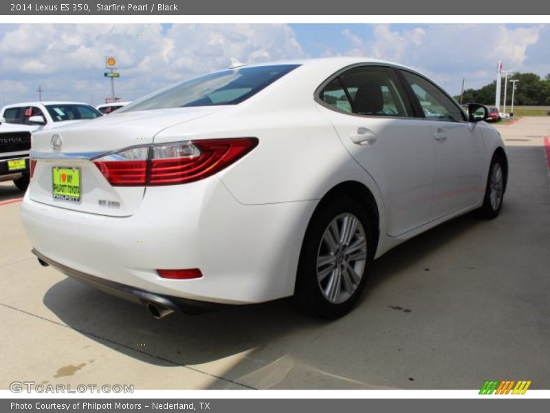 Starfire Pearl / Black 2014 Lexus ES 350