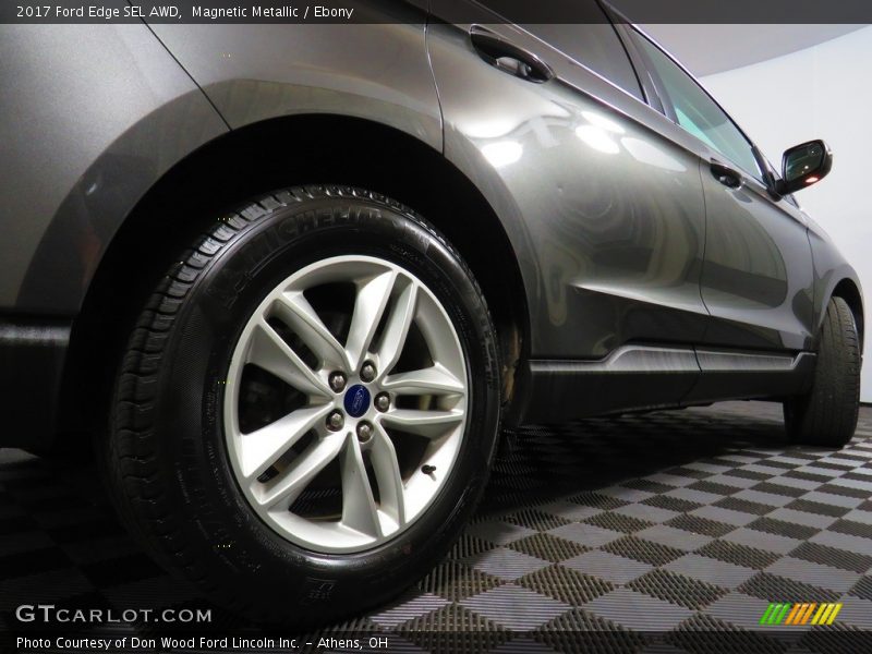 Magnetic Metallic / Ebony 2017 Ford Edge SEL AWD