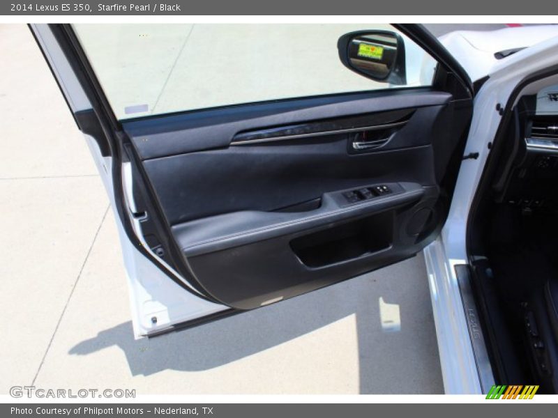 Starfire Pearl / Black 2014 Lexus ES 350