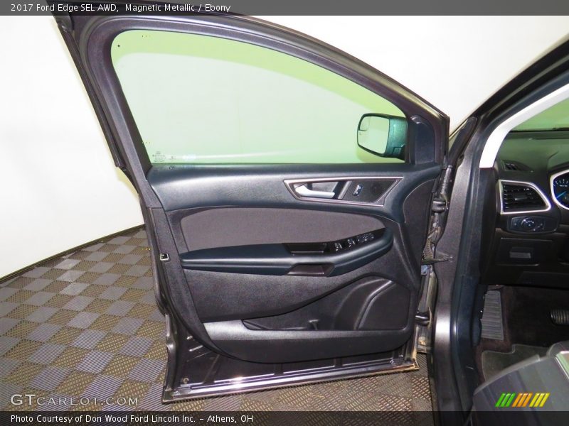 Magnetic Metallic / Ebony 2017 Ford Edge SEL AWD