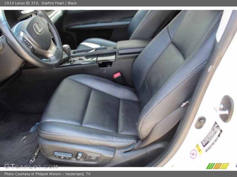 Starfire Pearl / Black 2014 Lexus ES 350