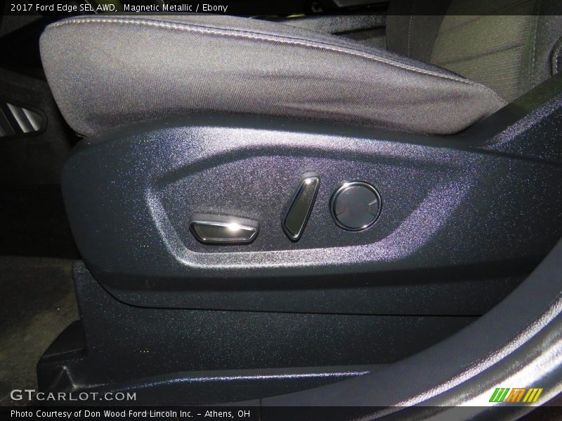 Magnetic Metallic / Ebony 2017 Ford Edge SEL AWD