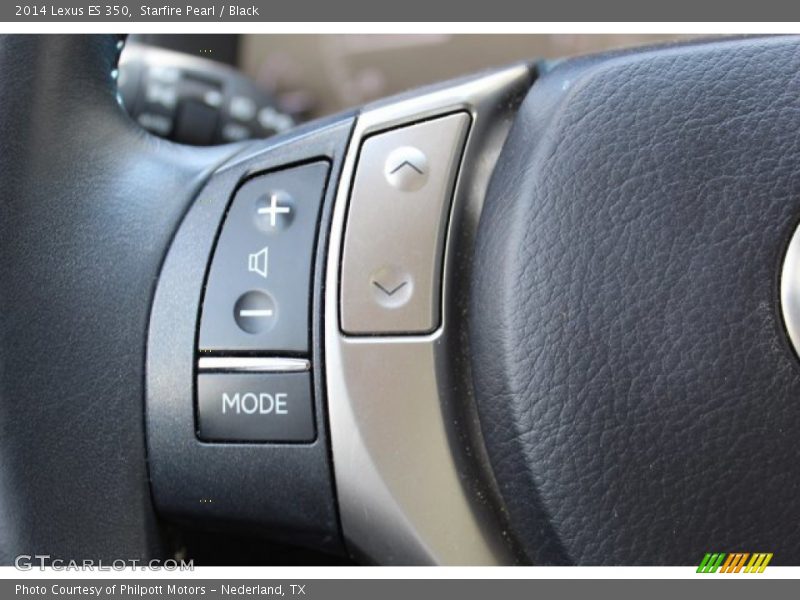 Starfire Pearl / Black 2014 Lexus ES 350