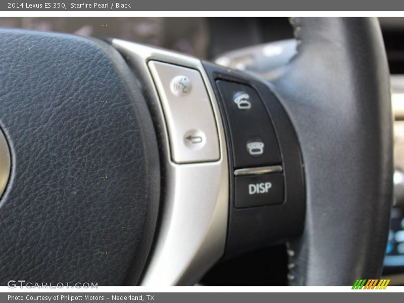 Starfire Pearl / Black 2014 Lexus ES 350