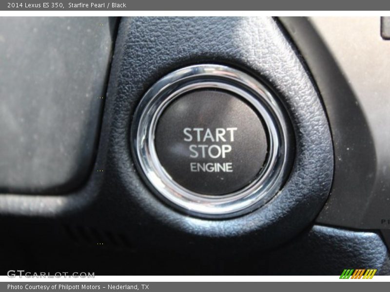 Starfire Pearl / Black 2014 Lexus ES 350