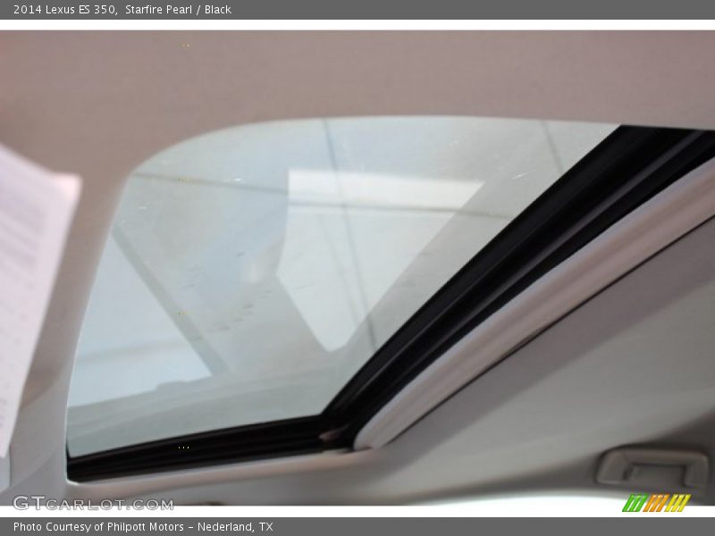 Starfire Pearl / Black 2014 Lexus ES 350