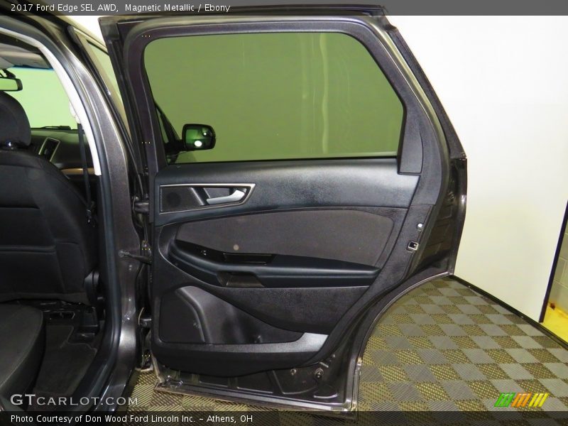 Magnetic Metallic / Ebony 2017 Ford Edge SEL AWD