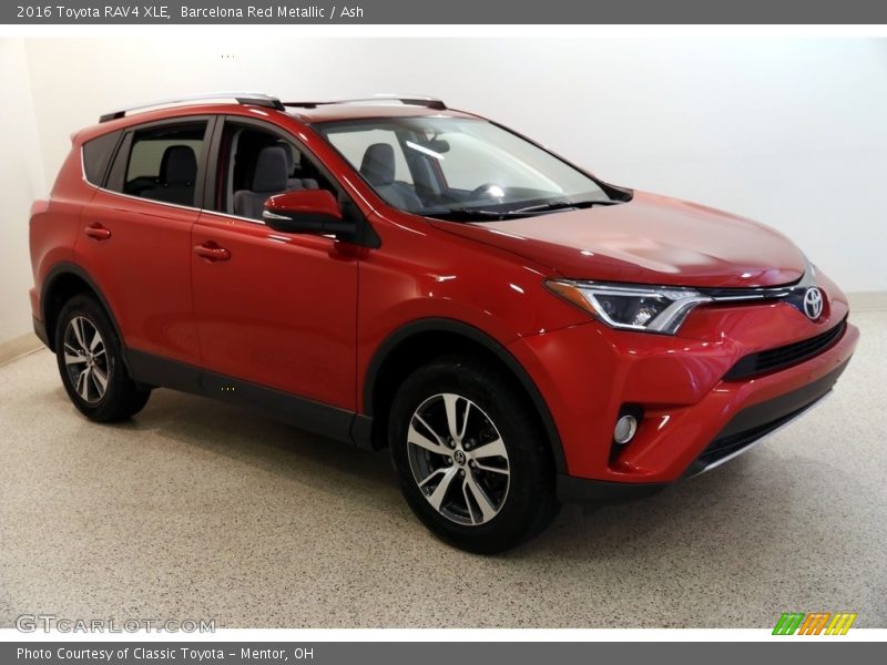Barcelona Red Metallic / Ash 2016 Toyota RAV4 XLE