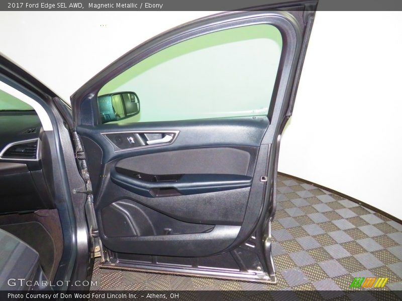 Magnetic Metallic / Ebony 2017 Ford Edge SEL AWD