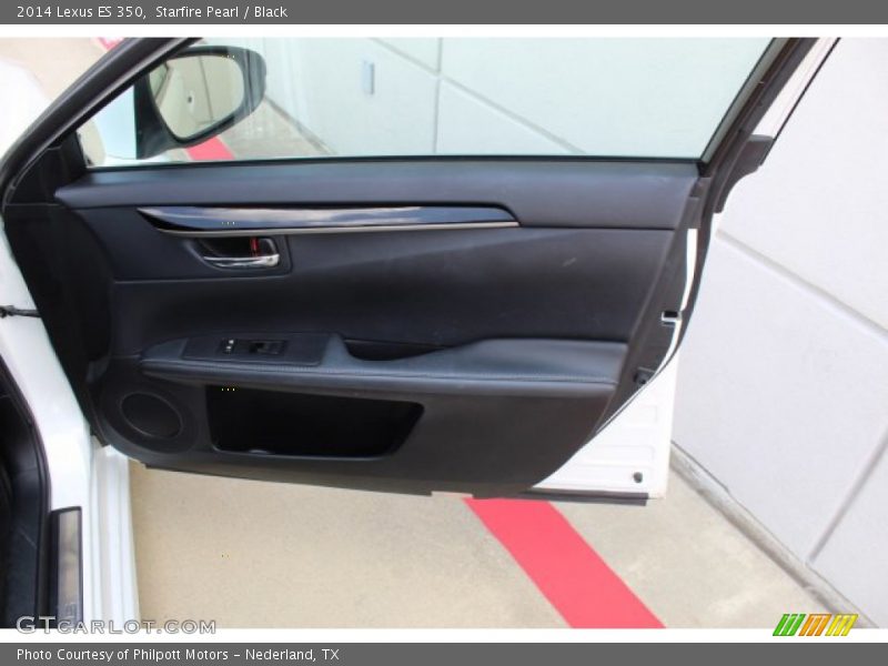 Starfire Pearl / Black 2014 Lexus ES 350