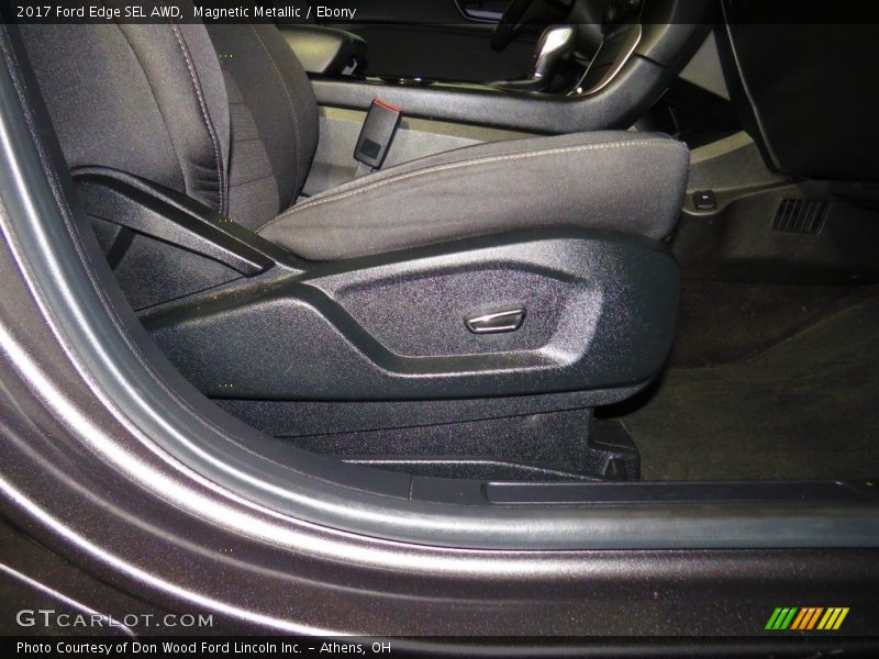 Magnetic Metallic / Ebony 2017 Ford Edge SEL AWD