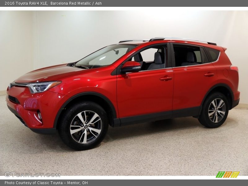 Barcelona Red Metallic / Ash 2016 Toyota RAV4 XLE