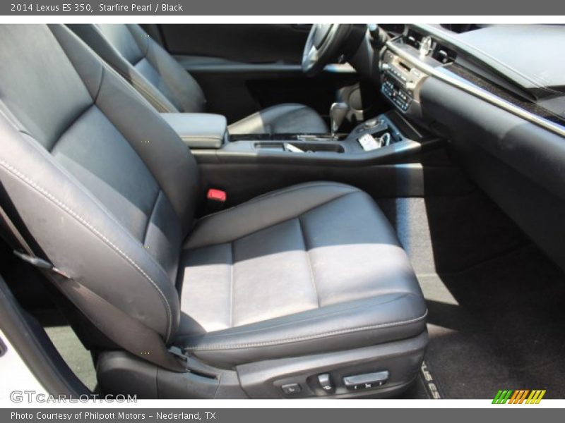 Starfire Pearl / Black 2014 Lexus ES 350