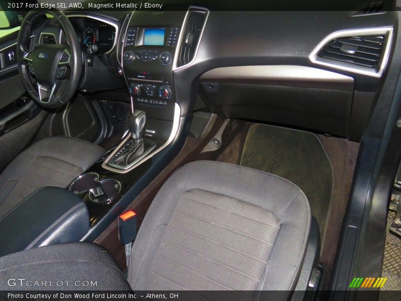 Magnetic Metallic / Ebony 2017 Ford Edge SEL AWD