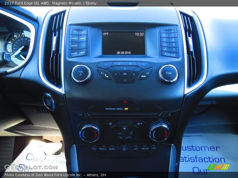 Magnetic Metallic / Ebony 2017 Ford Edge SEL AWD