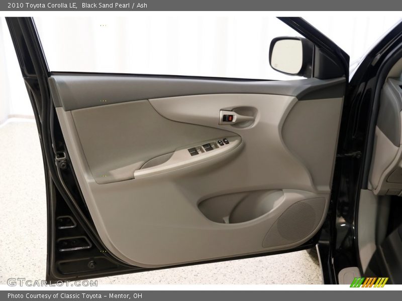 Black Sand Pearl / Ash 2010 Toyota Corolla LE