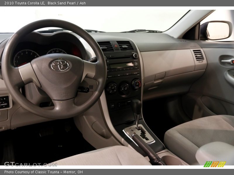 Black Sand Pearl / Ash 2010 Toyota Corolla LE