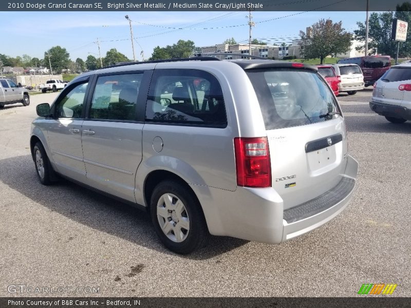 Bright Silver Metallic / Medium Slate Gray/Light Shale 2010 Dodge Grand Caravan SE