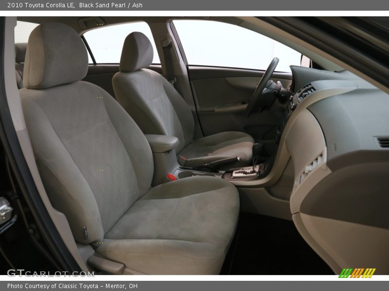 Black Sand Pearl / Ash 2010 Toyota Corolla LE