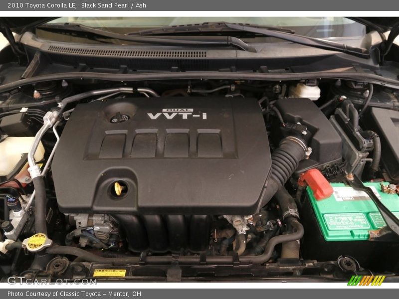 Black Sand Pearl / Ash 2010 Toyota Corolla LE