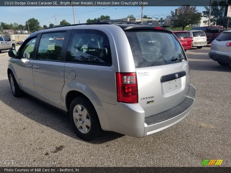 Bright Silver Metallic / Medium Slate Gray/Light Shale 2010 Dodge Grand Caravan SE