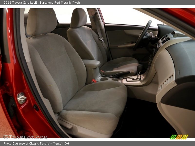Barcelona Red Metallic / Ash 2012 Toyota Corolla LE