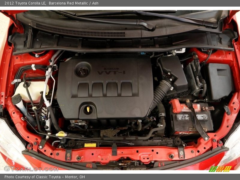 Barcelona Red Metallic / Ash 2012 Toyota Corolla LE
