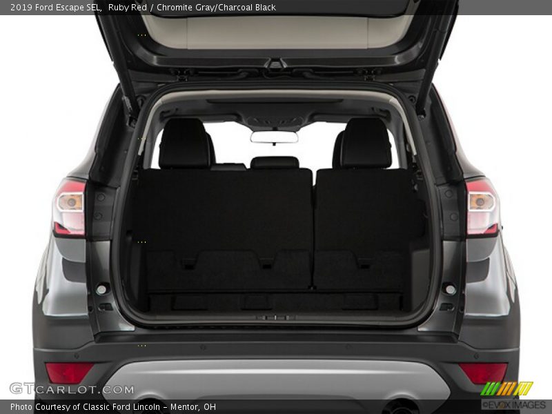 Ruby Red / Chromite Gray/Charcoal Black 2019 Ford Escape SEL