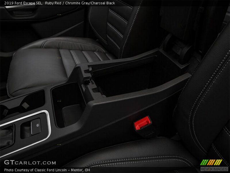 Ruby Red / Chromite Gray/Charcoal Black 2019 Ford Escape SEL