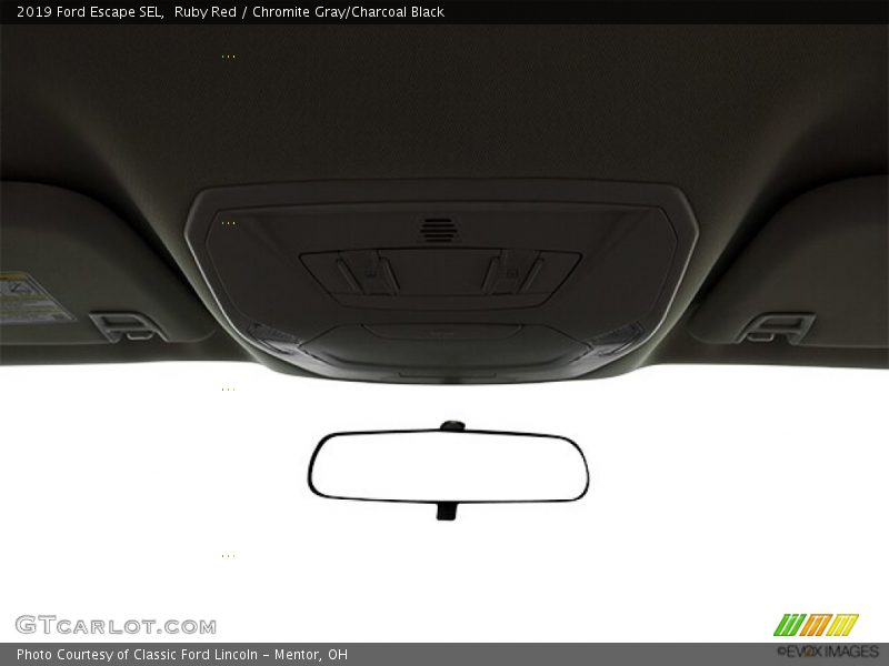 Ruby Red / Chromite Gray/Charcoal Black 2019 Ford Escape SEL