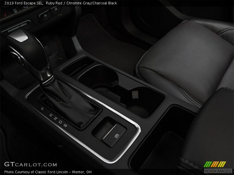 Ruby Red / Chromite Gray/Charcoal Black 2019 Ford Escape SEL