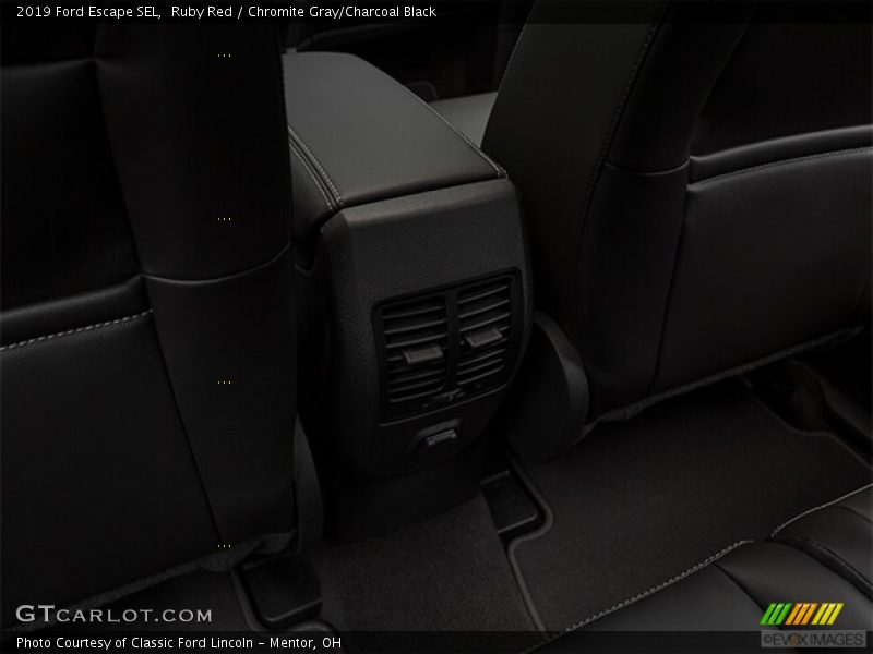 Ruby Red / Chromite Gray/Charcoal Black 2019 Ford Escape SEL