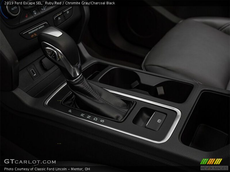 Ruby Red / Chromite Gray/Charcoal Black 2019 Ford Escape SEL