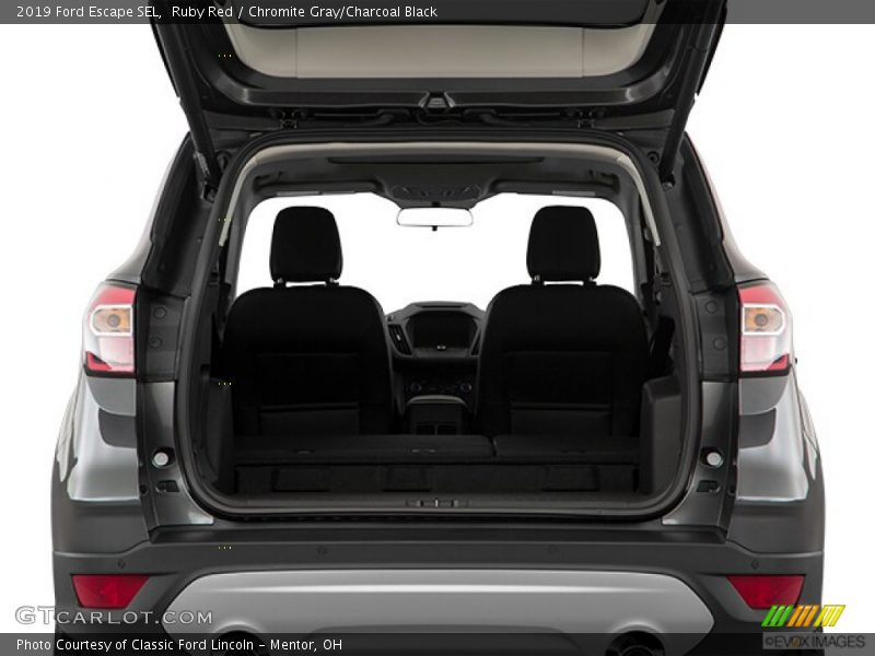 Ruby Red / Chromite Gray/Charcoal Black 2019 Ford Escape SEL