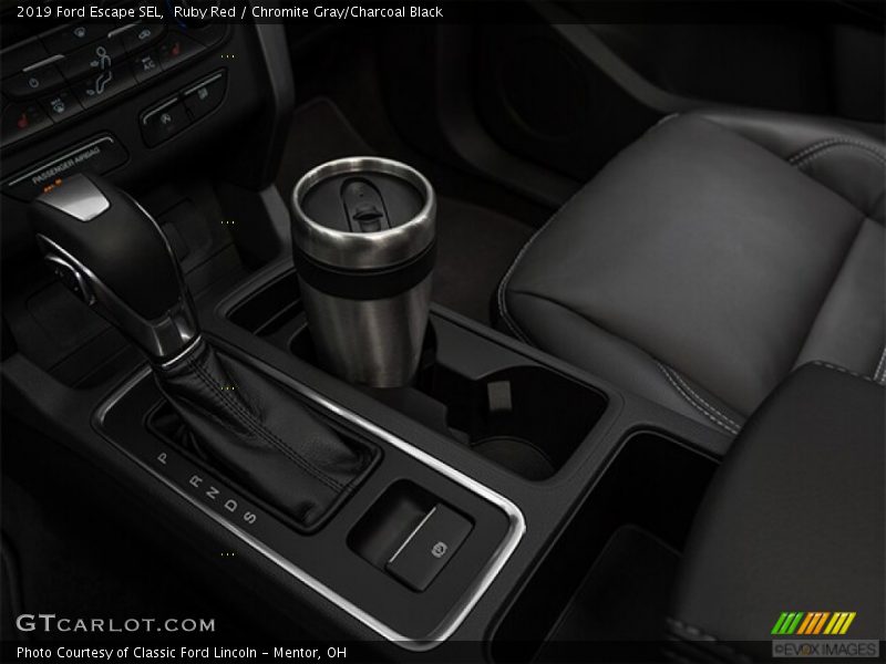 Ruby Red / Chromite Gray/Charcoal Black 2019 Ford Escape SEL