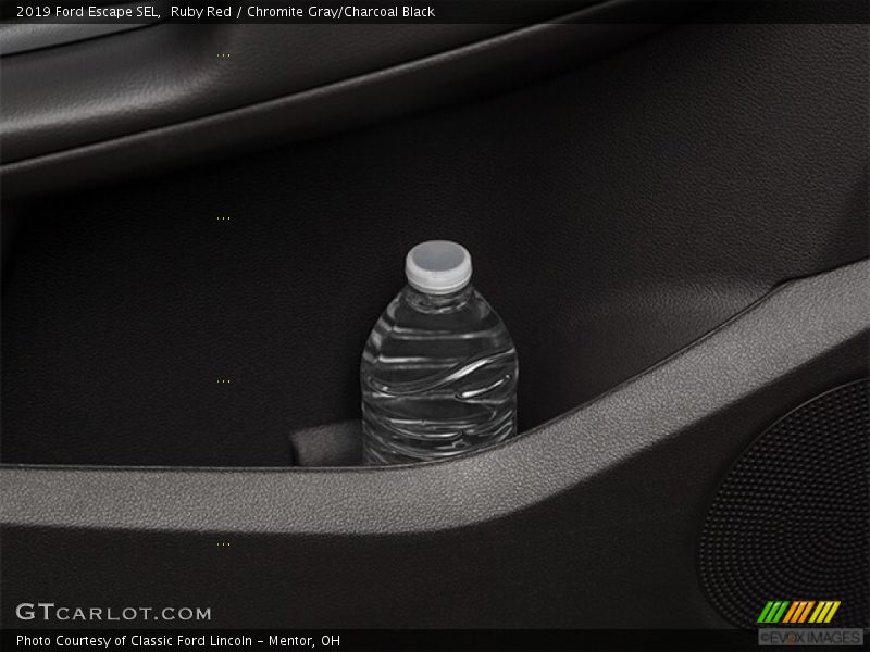 Ruby Red / Chromite Gray/Charcoal Black 2019 Ford Escape SEL