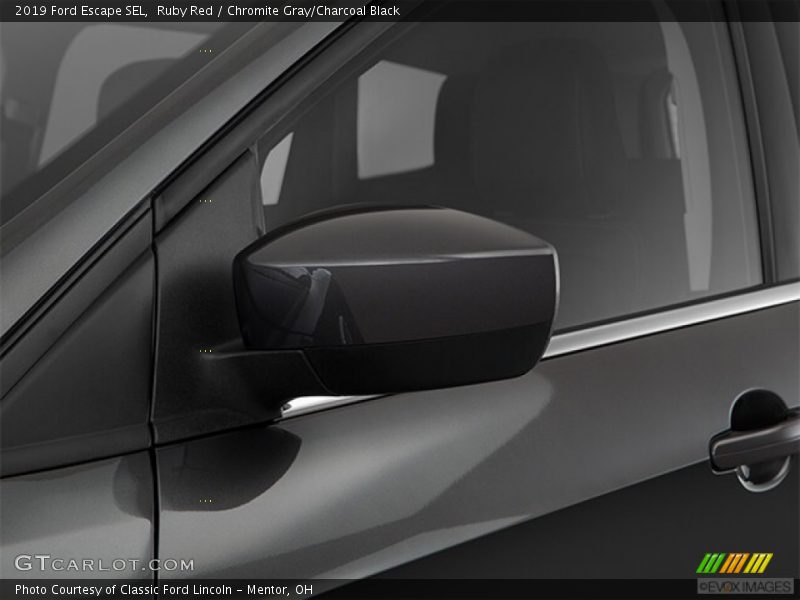 Ruby Red / Chromite Gray/Charcoal Black 2019 Ford Escape SEL
