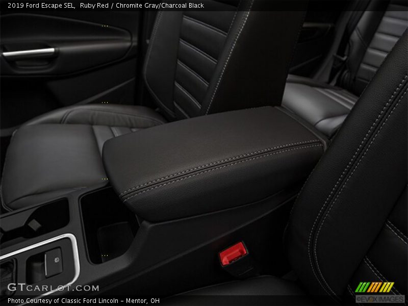 Ruby Red / Chromite Gray/Charcoal Black 2019 Ford Escape SEL