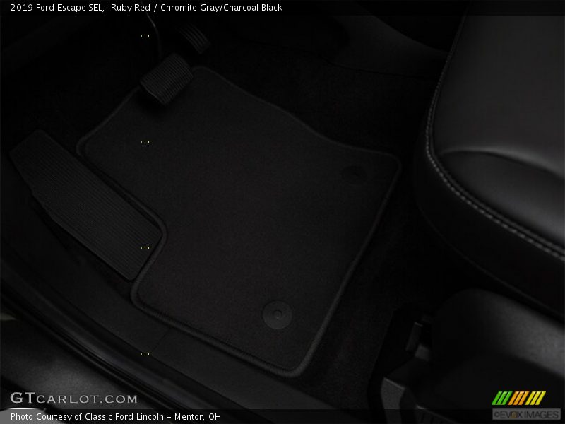 Ruby Red / Chromite Gray/Charcoal Black 2019 Ford Escape SEL