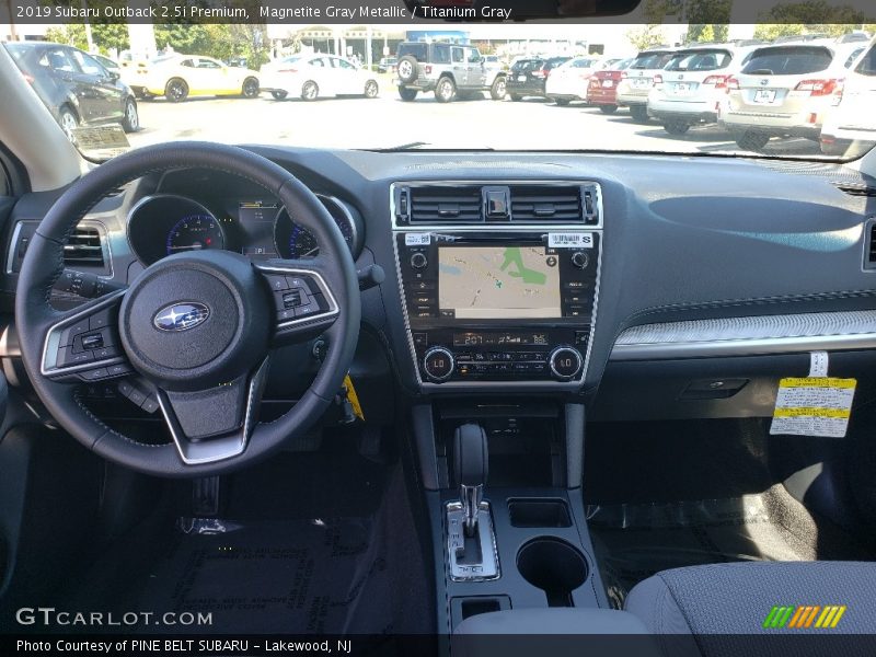 Magnetite Gray Metallic / Titanium Gray 2019 Subaru Outback 2.5i Premium