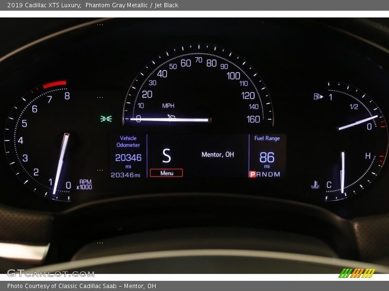 Phantom Gray Metallic / Jet Black 2019 Cadillac XTS Luxury