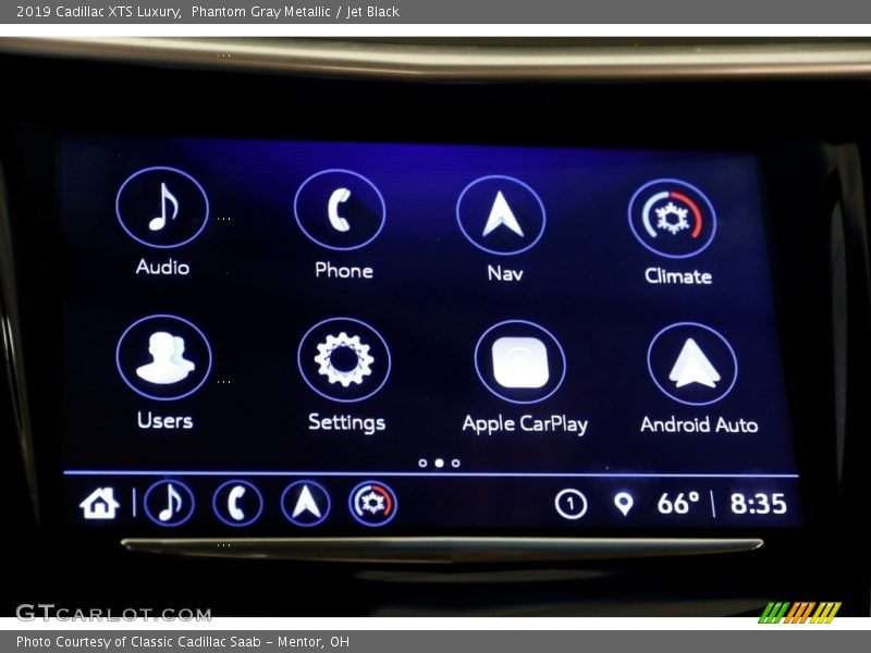 Phantom Gray Metallic / Jet Black 2019 Cadillac XTS Luxury